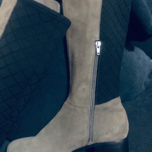 Charles David gray and black boots size 8.5 - Picture 8 of 9